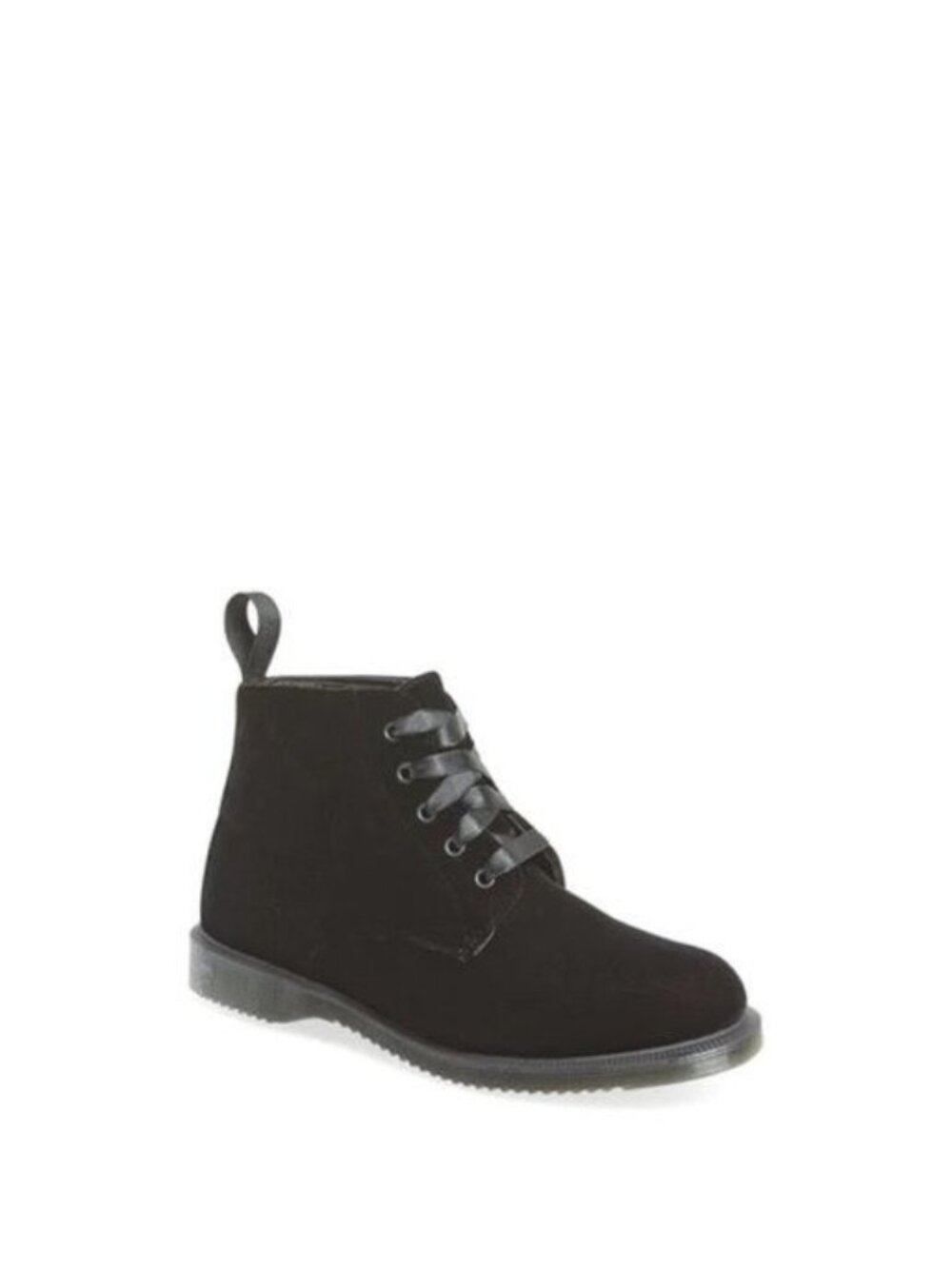 🛍 Dr. Martens Lana Black Velvet Ankle Boot Size 6